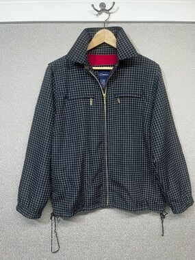 S Vintage Catalina Checkered Windbreaker
